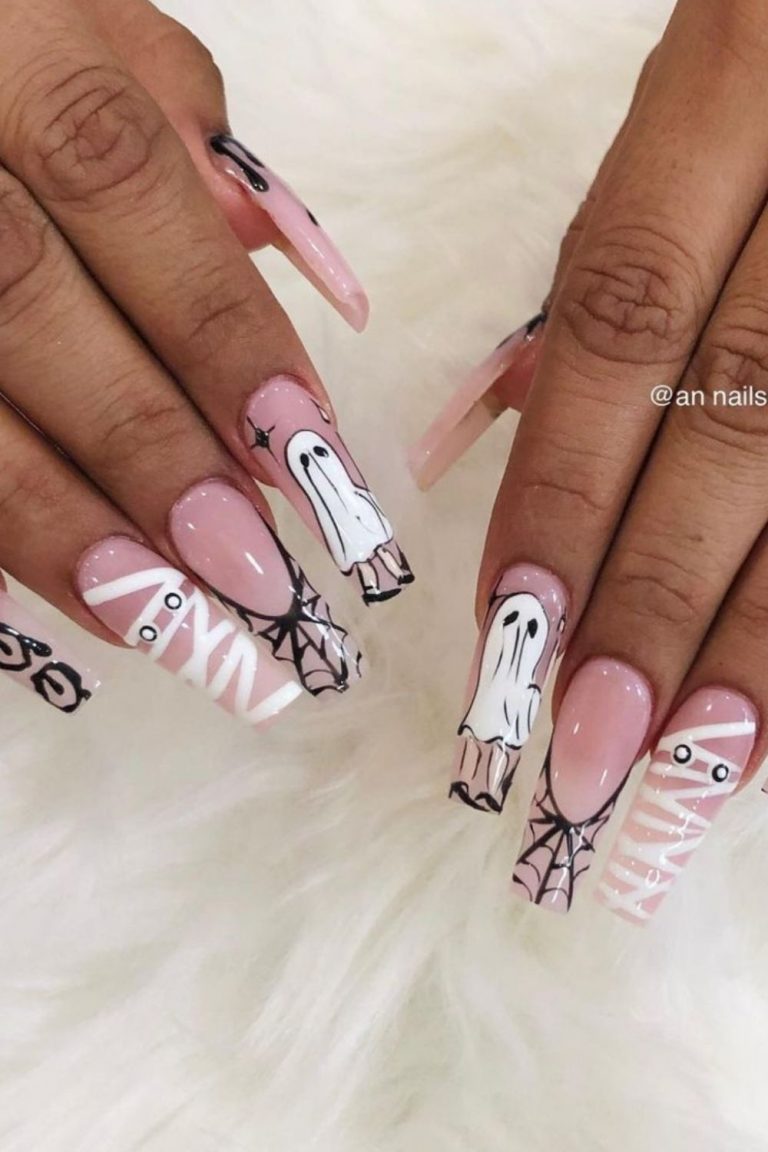 40 Best Halloween Coffin Nails Ideas You ll Actually Want to Wear
