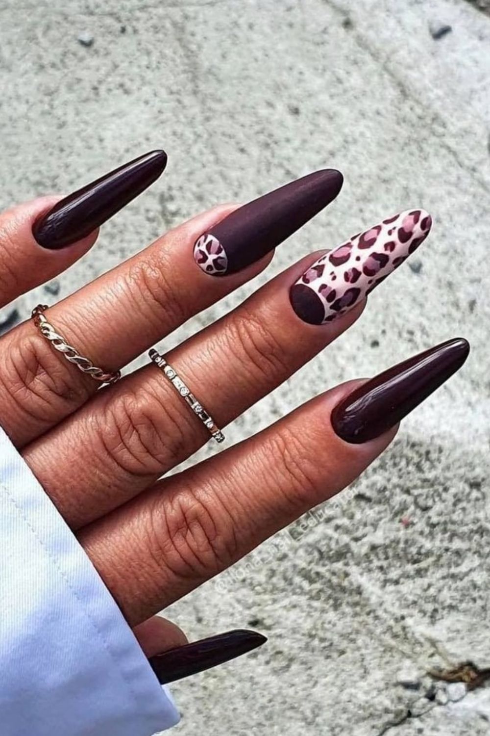 Best Brown nails design ideas for Short Fall nail colors 2021