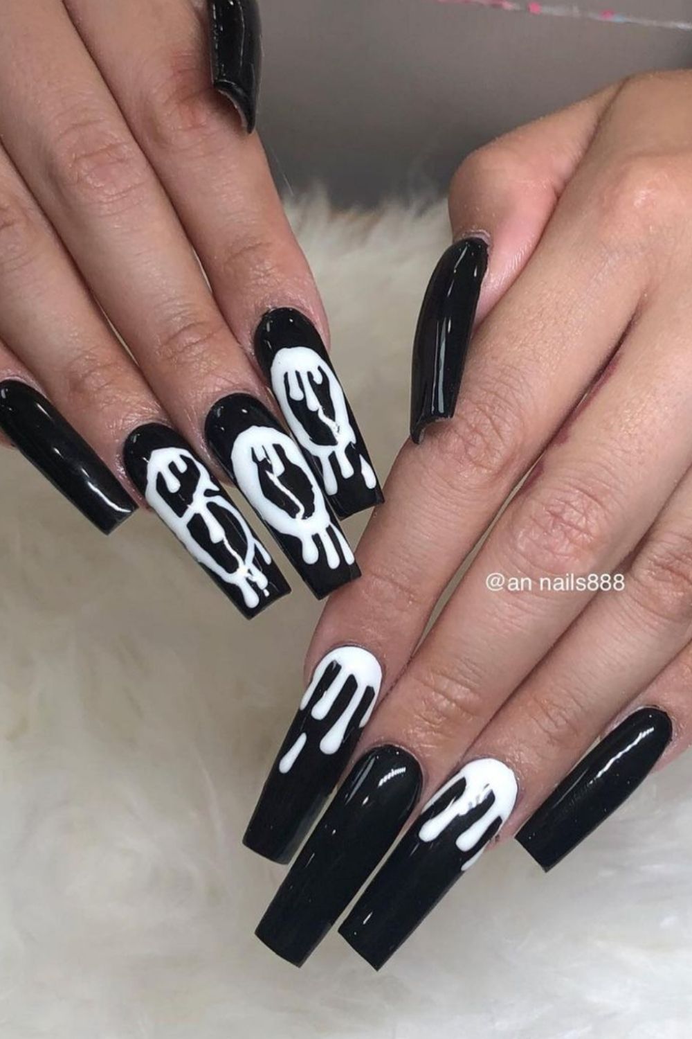 Best Halloween Coffin Nails Ideas 