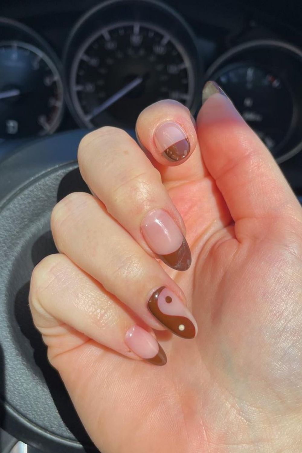 Best Brown nails design ideas for Short Fall nail colors 2021