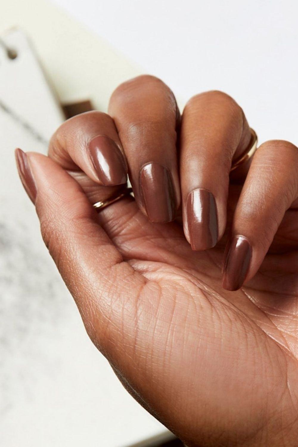 Best Brown nails design ideas for Short Fall nail colors 2021