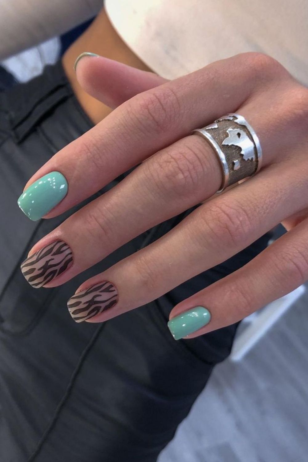 34 Unique Green Acrylic Nails Ideas 2021 Perfect To Copy Now