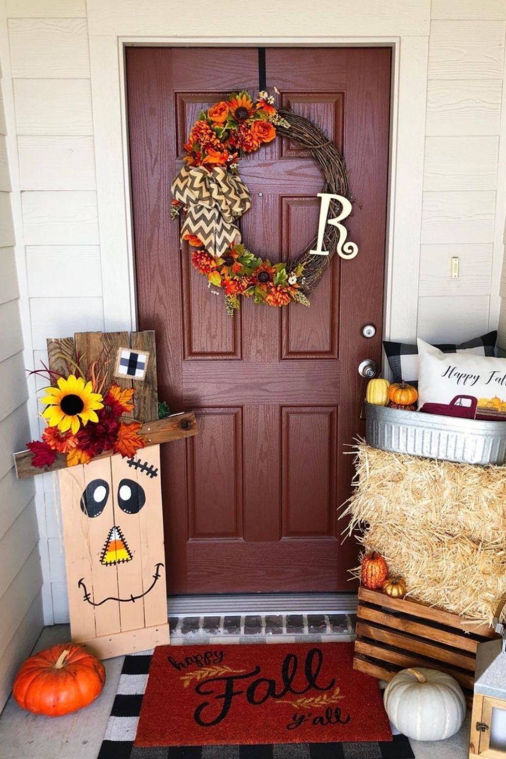 How to DIY scarecrow ideas for Fall yard 2021? - Mycozylive.com