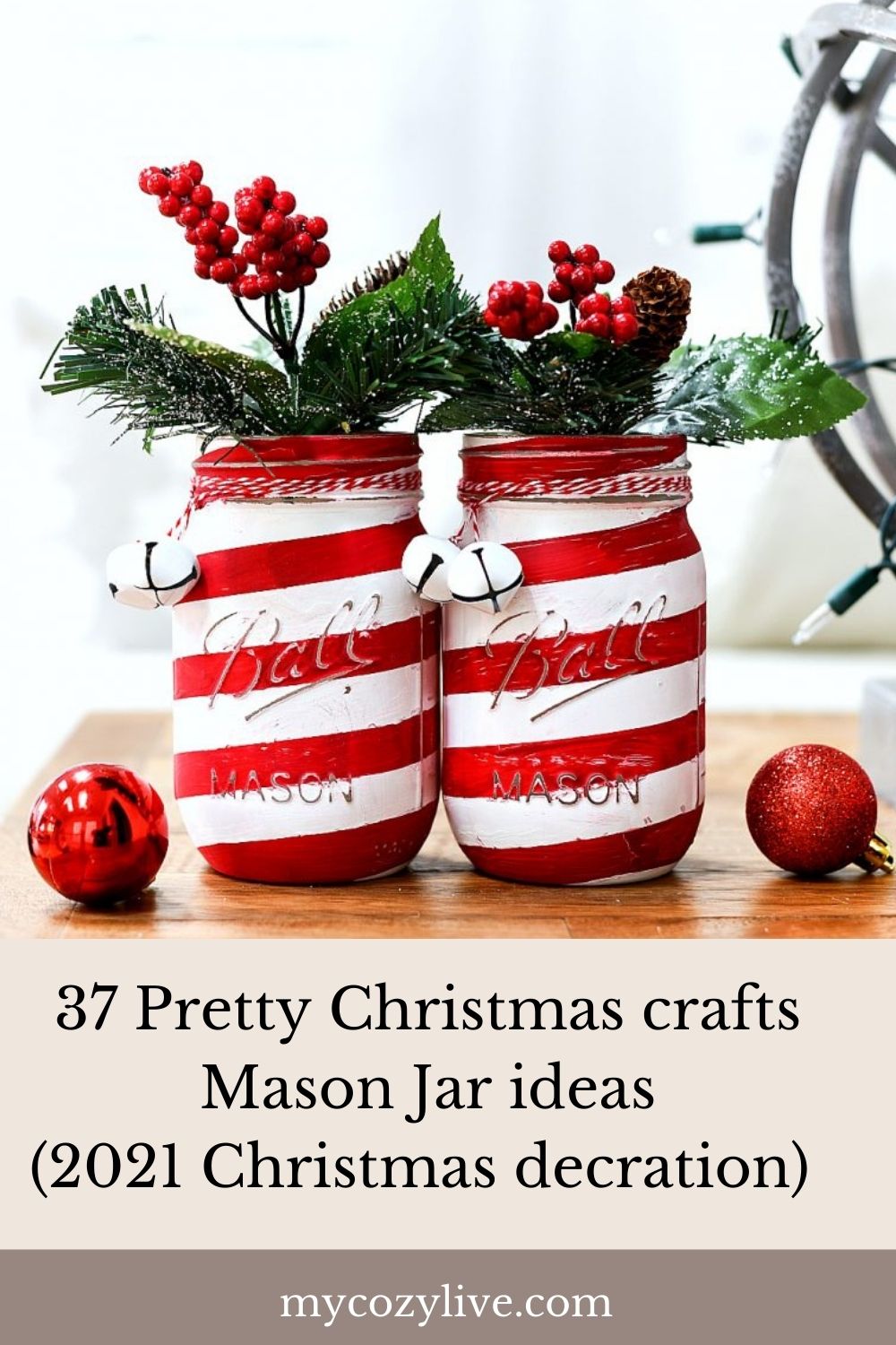 Best Christmas crafts with mason jars ideas 2021