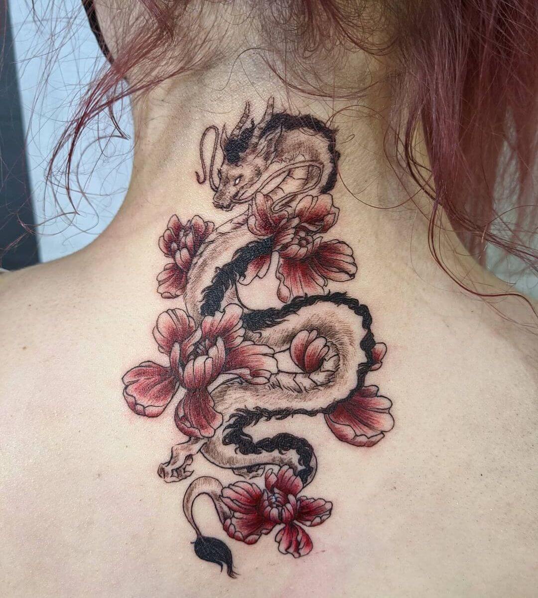 Pretty Neck Tattoos For Women To Be Cool