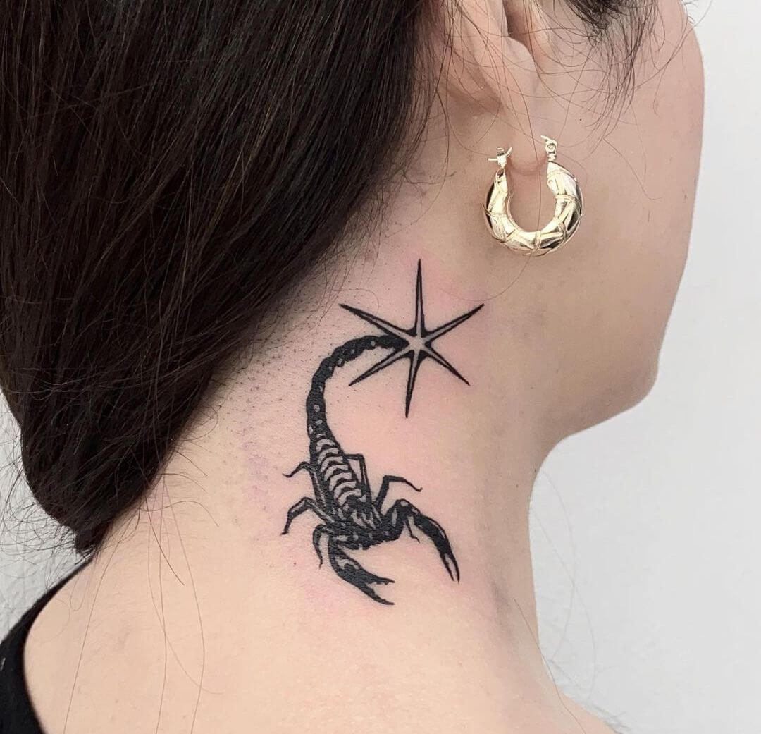 Pretty Neck Tattoos For Women To Be Cool