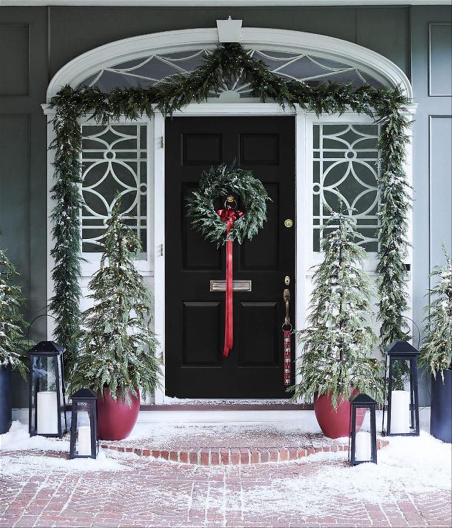 Best Christmas Porch Decorations for Christmas outdoor decor