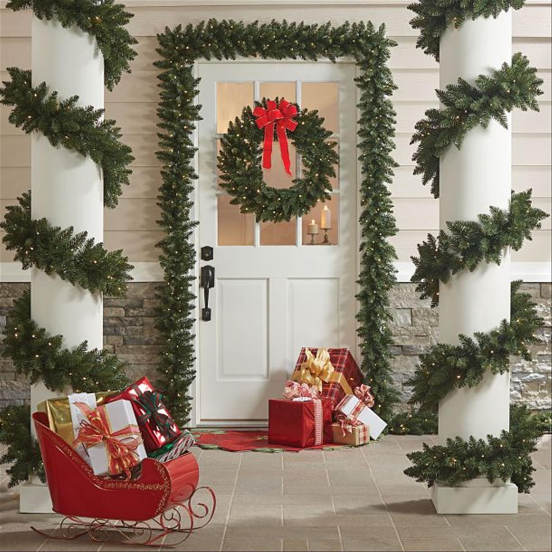 Best Christmas Porch Decorations for Christmas outdoor decor