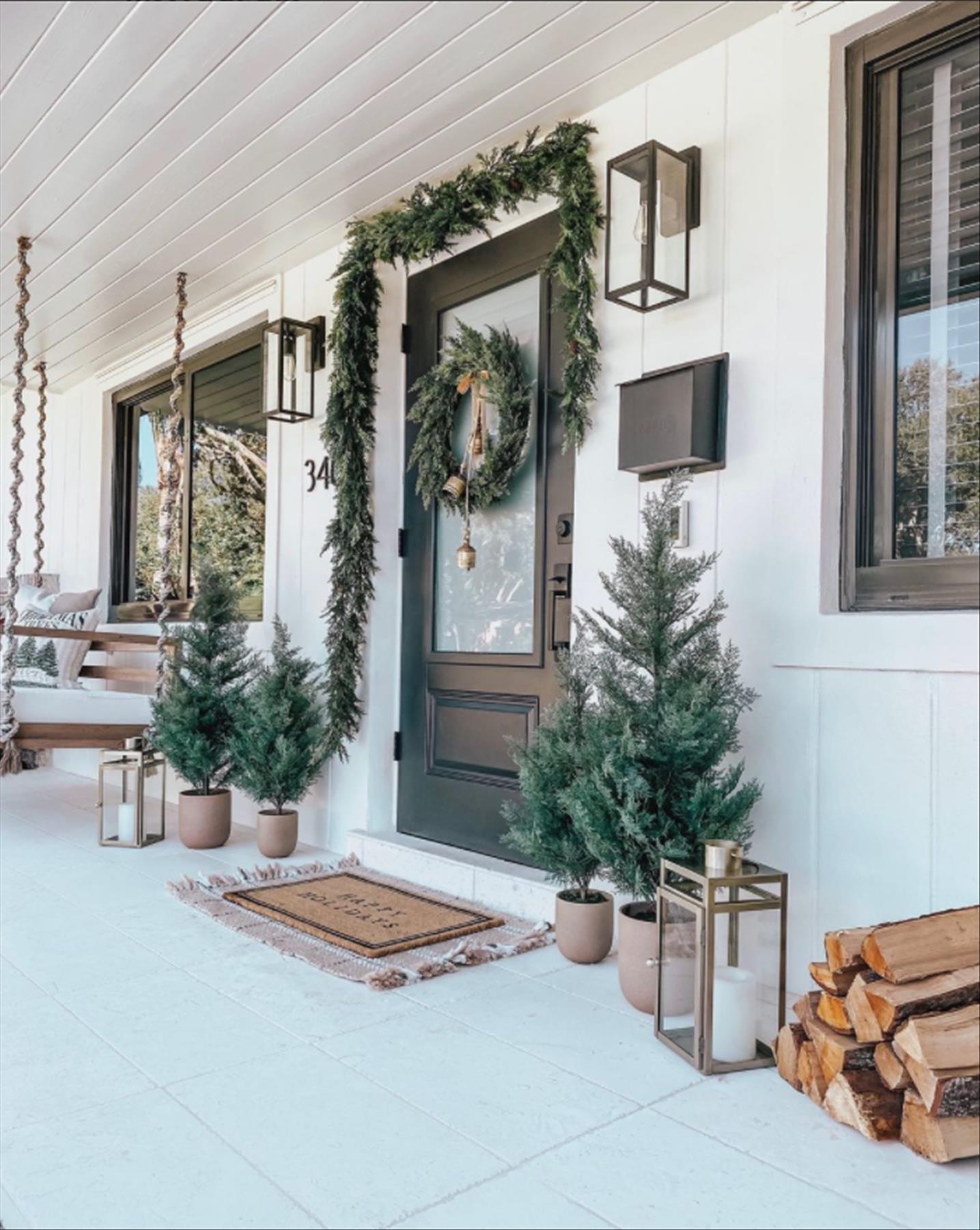 Best Christmas Porch Decorations for Christmas outdoor decor