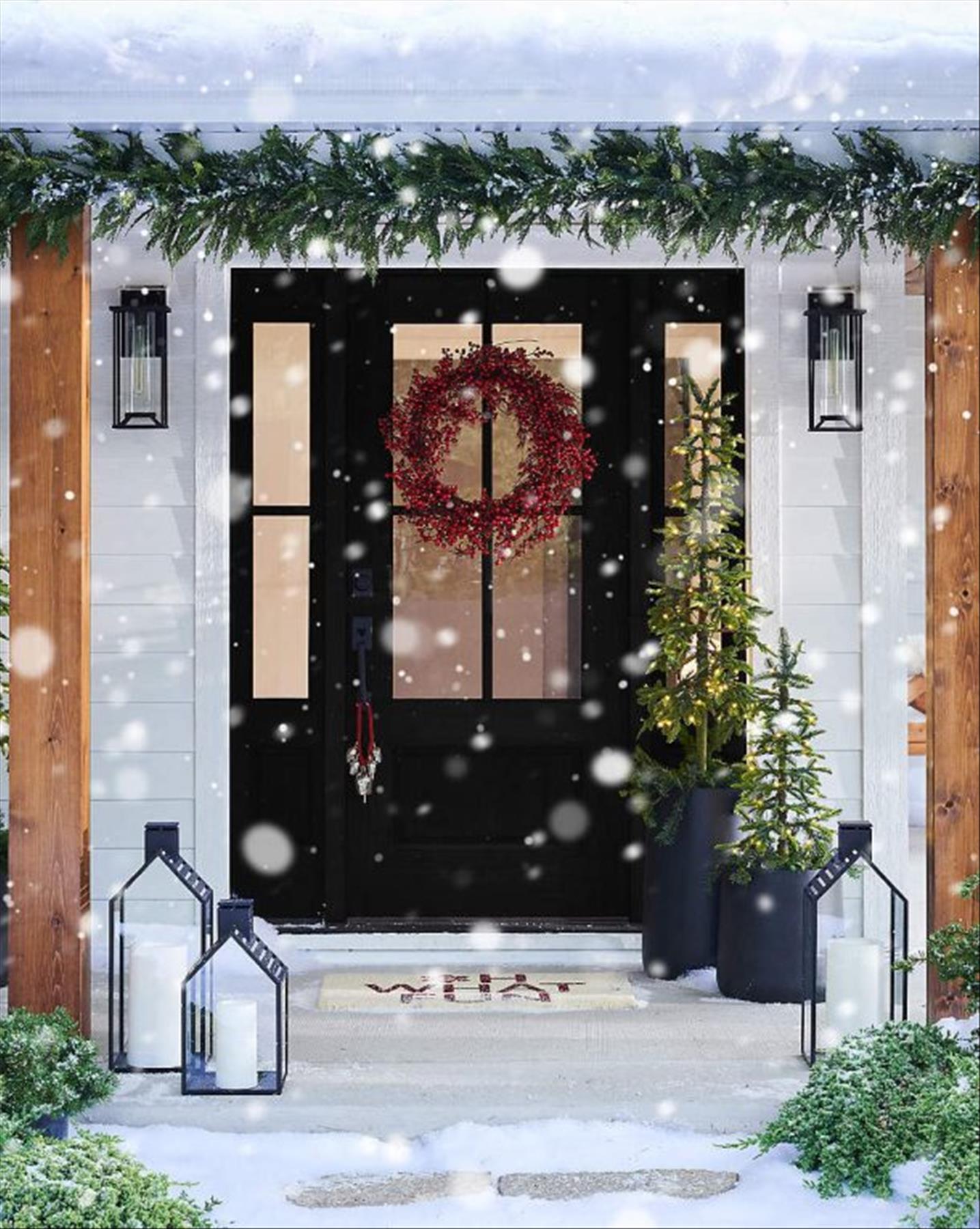 Best Christmas Porch Decorations for Christmas outdoor decor