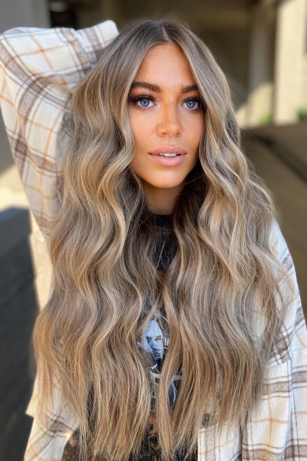 Cute Long Layered Hair with bangs for straight hair and curly hair