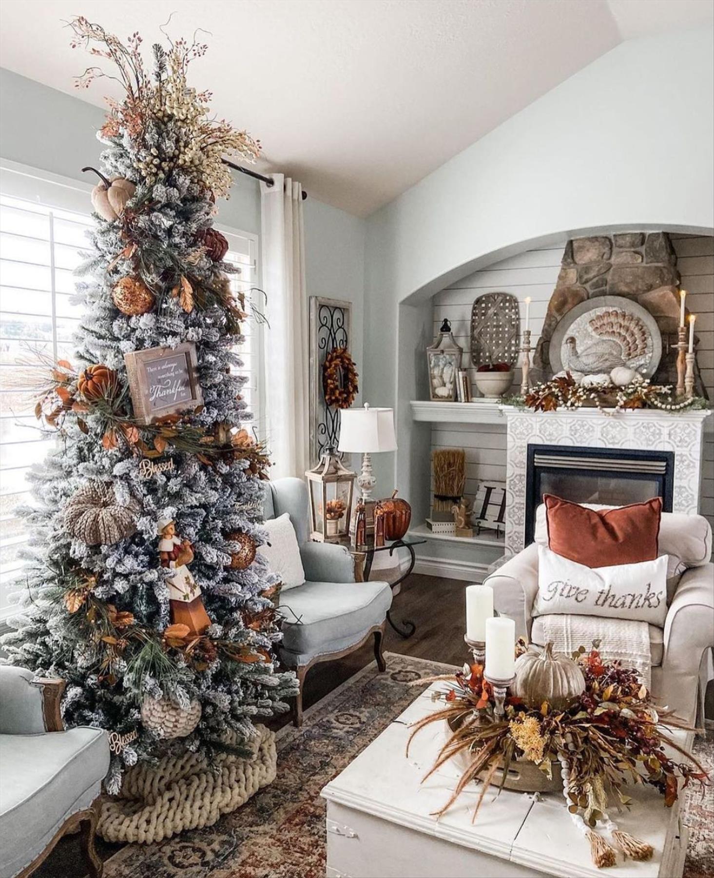 Christmas Aesthetic | 81 Ideal Christmas decor ideas for living room 