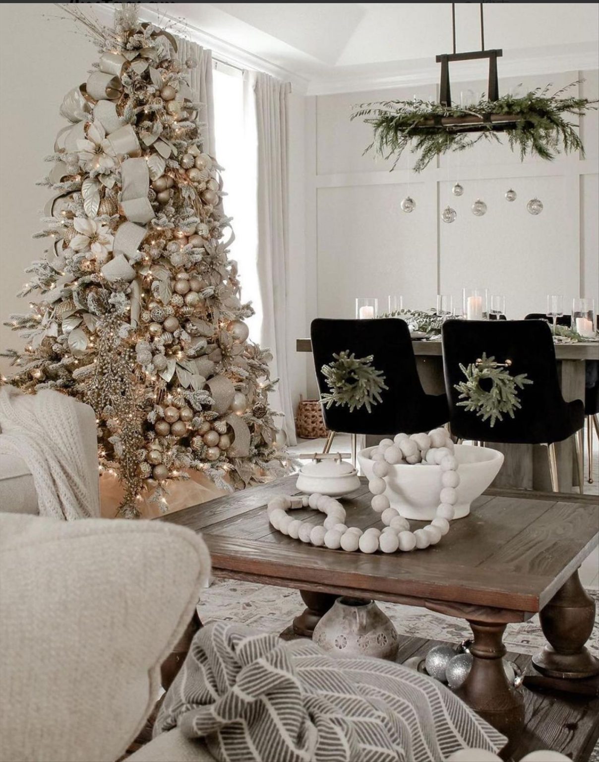 Christmas Aesthetic | 81 Ideal Christmas living room decor ideas - Page ...