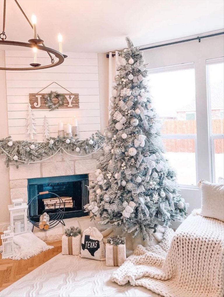 Christmas Aesthetic | 81 Ideal Christmas living room decor ideas - Page ...