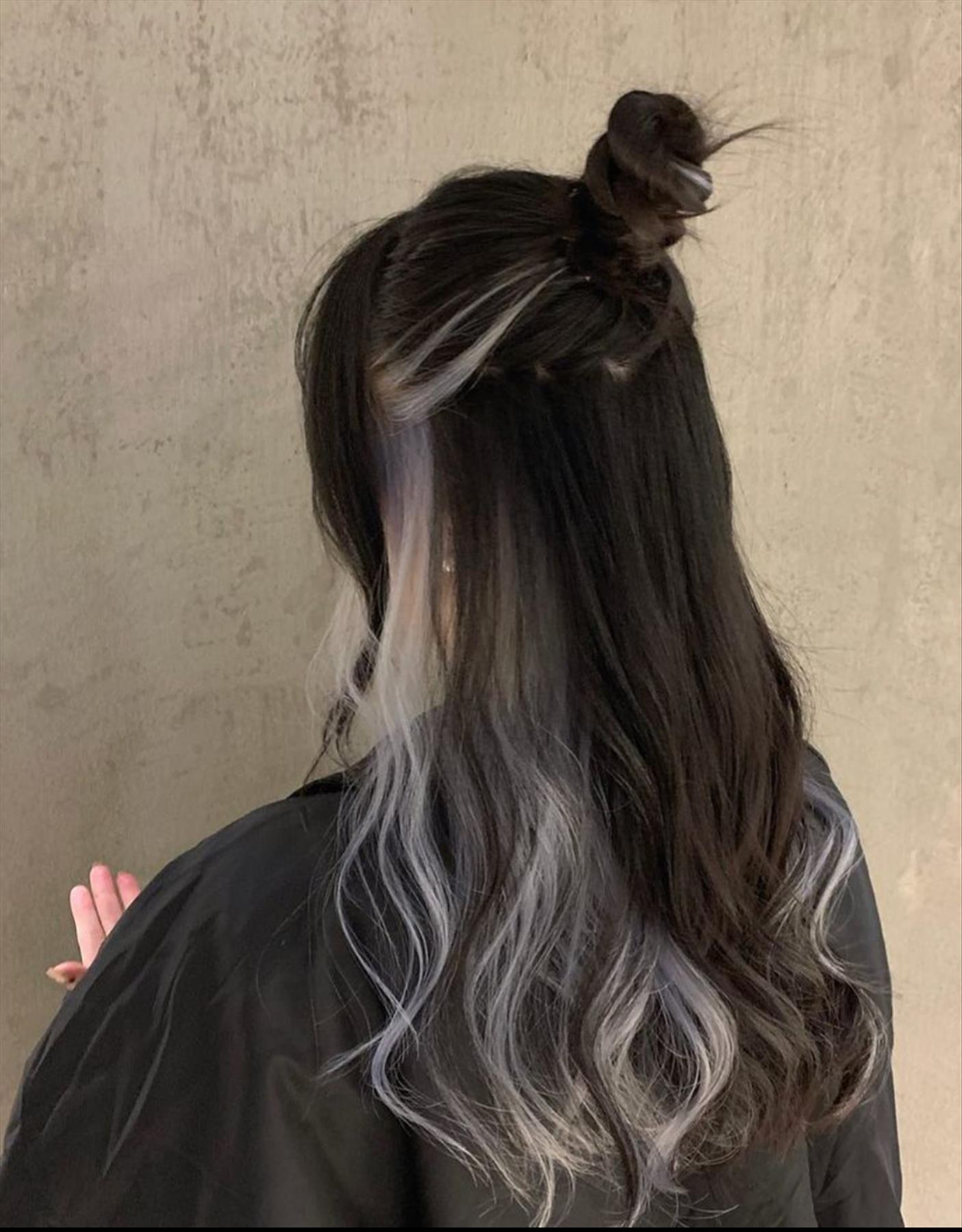 Two-Tone Hair Color Ideas New Hair Color Trends 2022