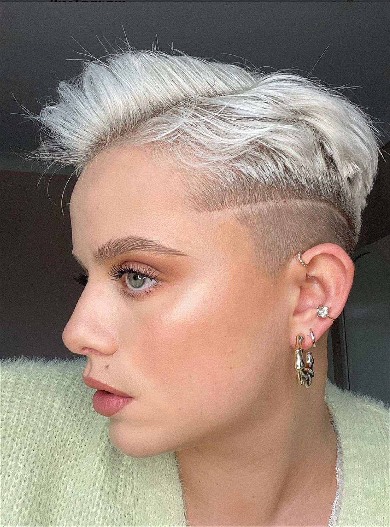 Top short pixie haircut for thick hair 2021 to be cool