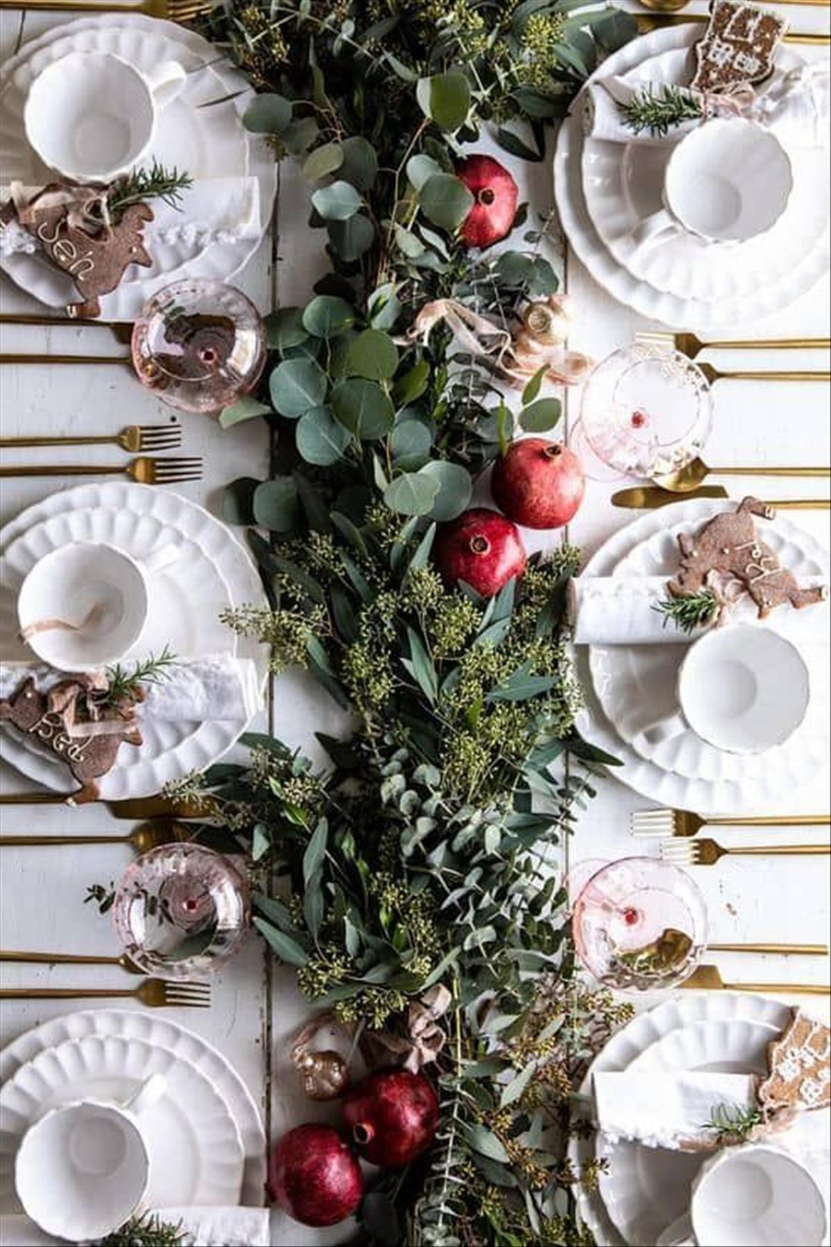 Merry Christmas Table Setting Ideas for Holiday Cheer