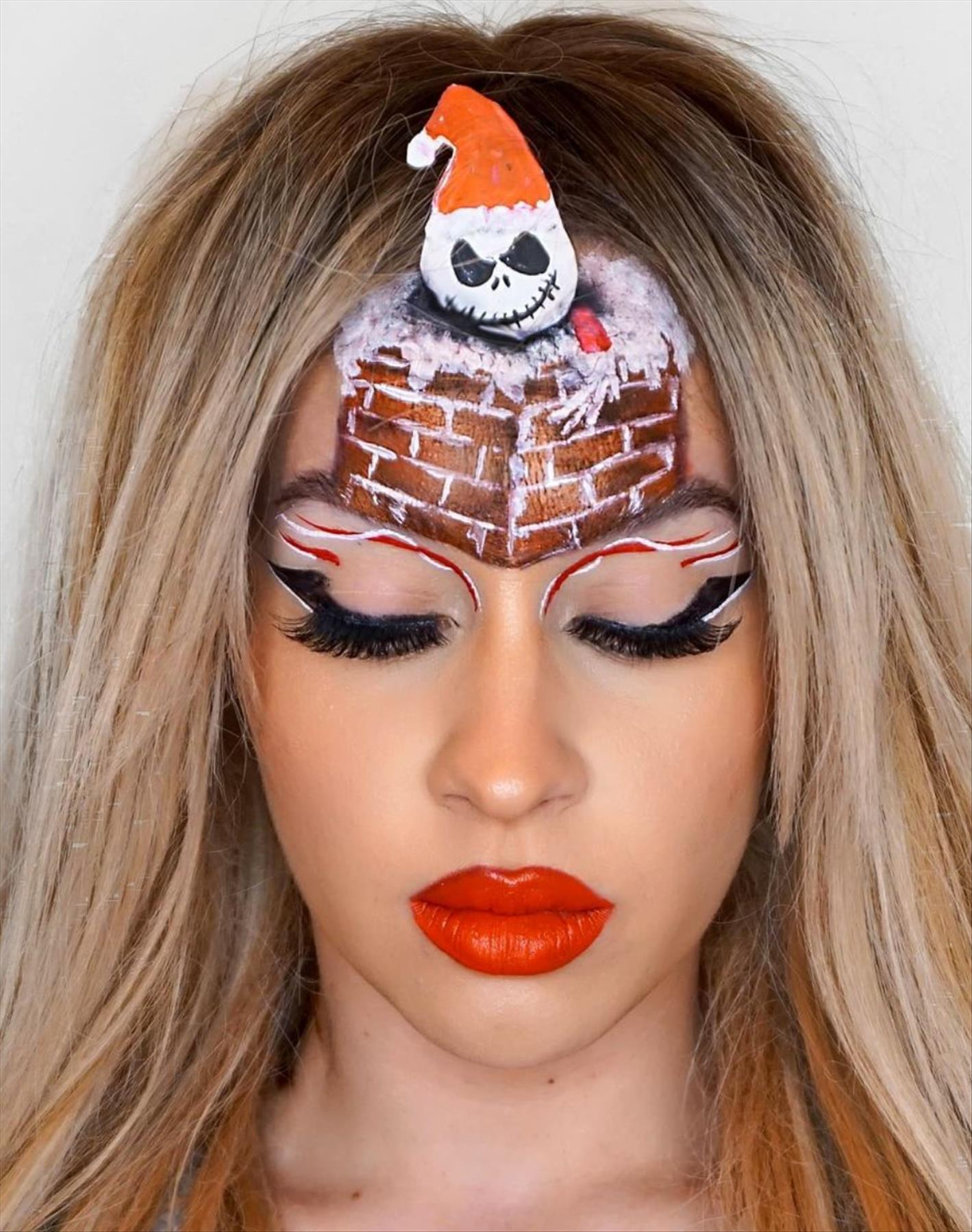 Creative Holiday & Christmas makeup looks ideas 2021