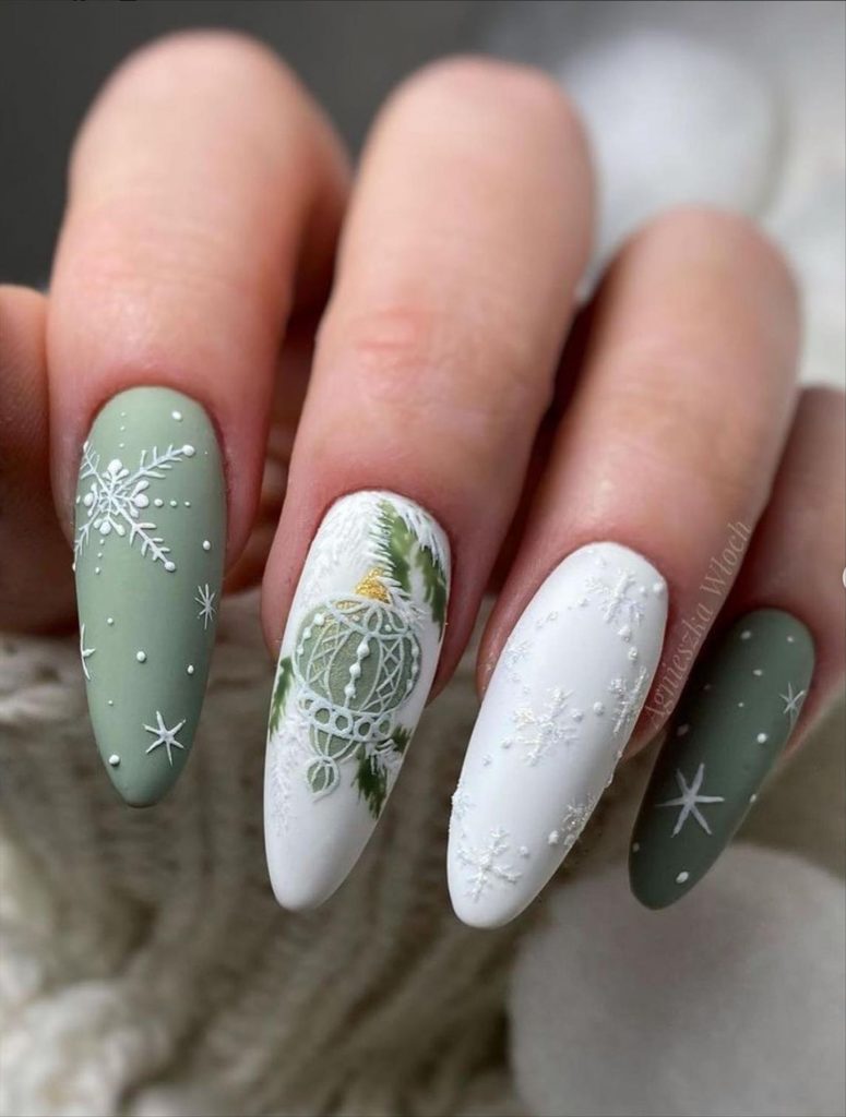 30 Trendy Winter Nails Almond Shaped Nails To Try