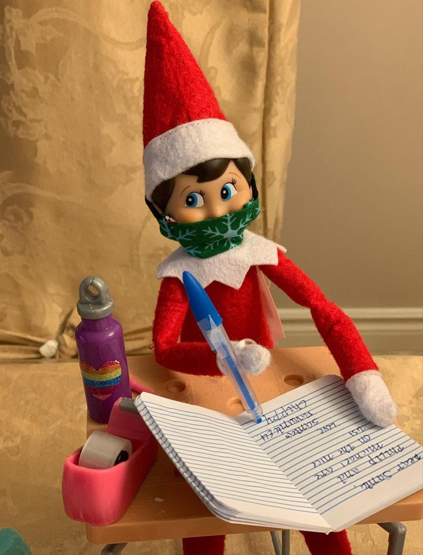 Funny Elf on the shelf ideas for Christmas decoration 2021