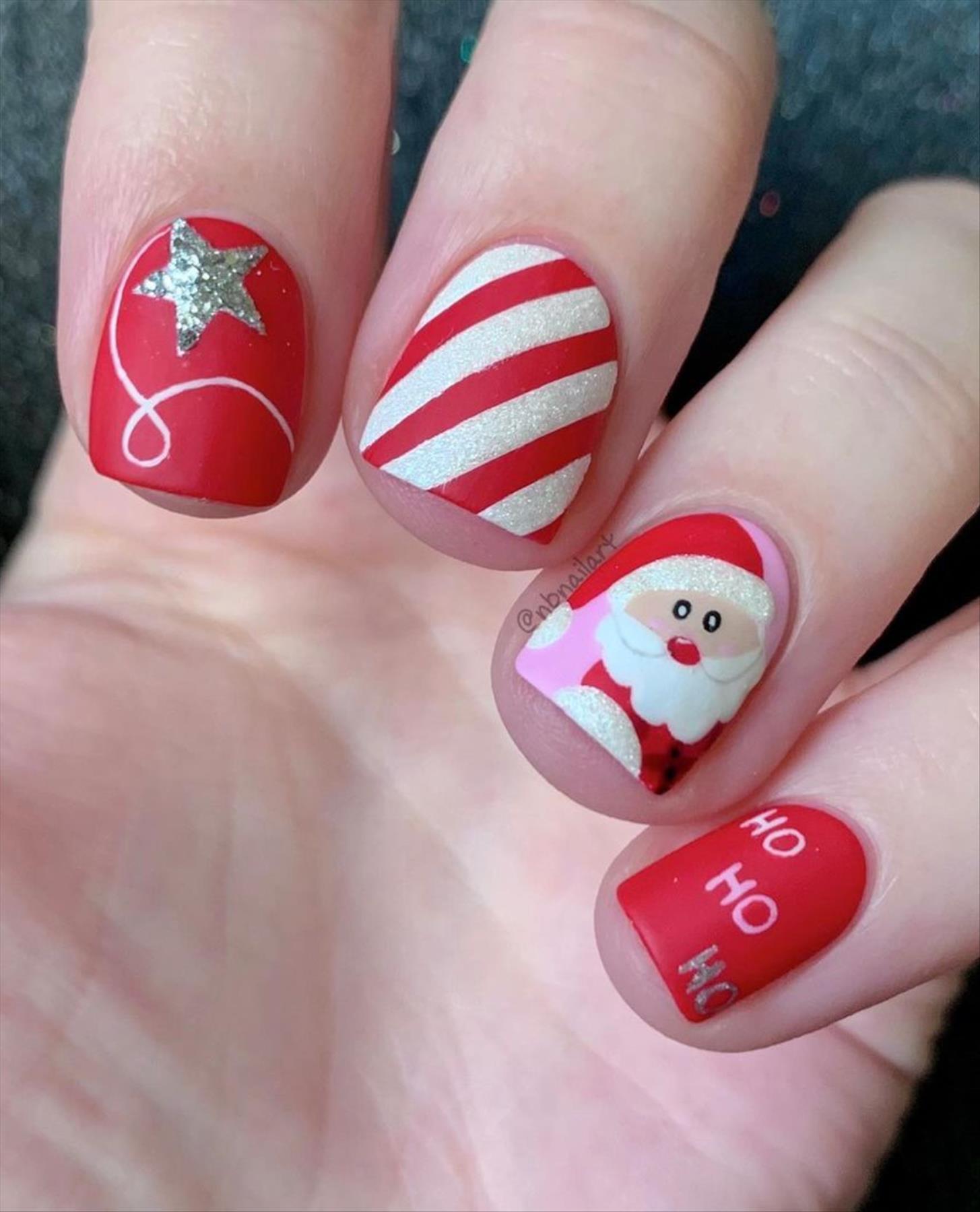 Best Christmas nail design for Winter Holiday 2021