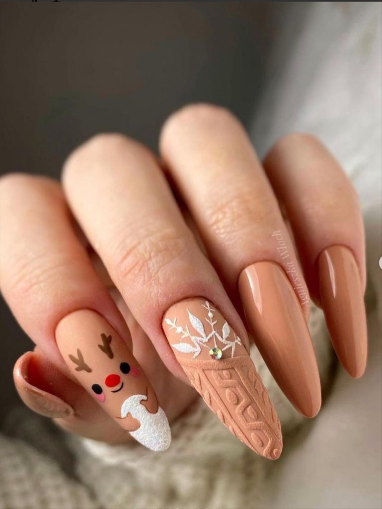 30 Trendy Winter Nails Almond Shaped Nails To Try