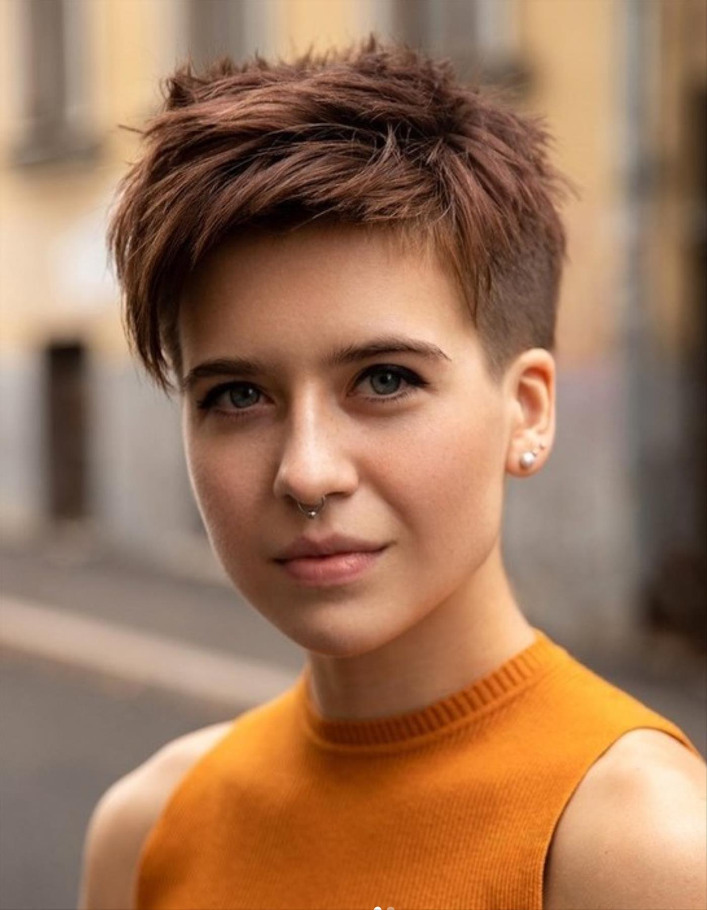 Top short pixie haircut for thick hair 2021 to be cool