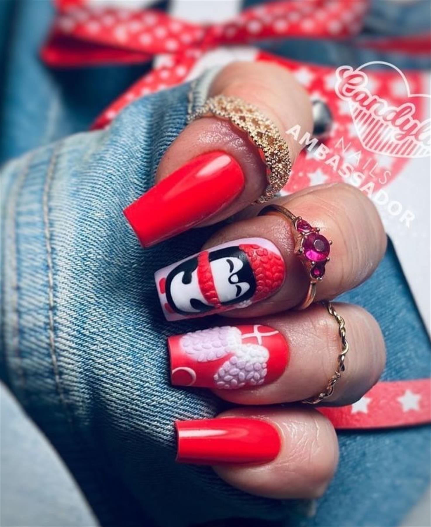 Best Christmas nail design for Winter Holiday 2021