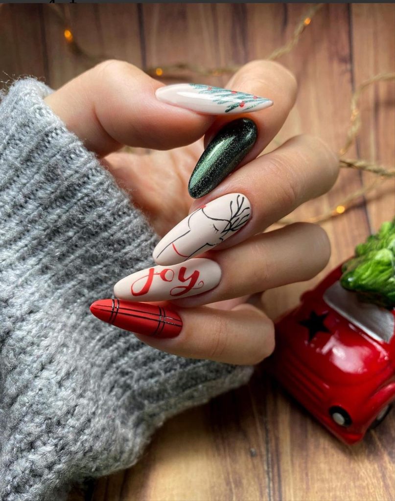 30 Trendy Winter Nails Almond Shaped Nails To Try