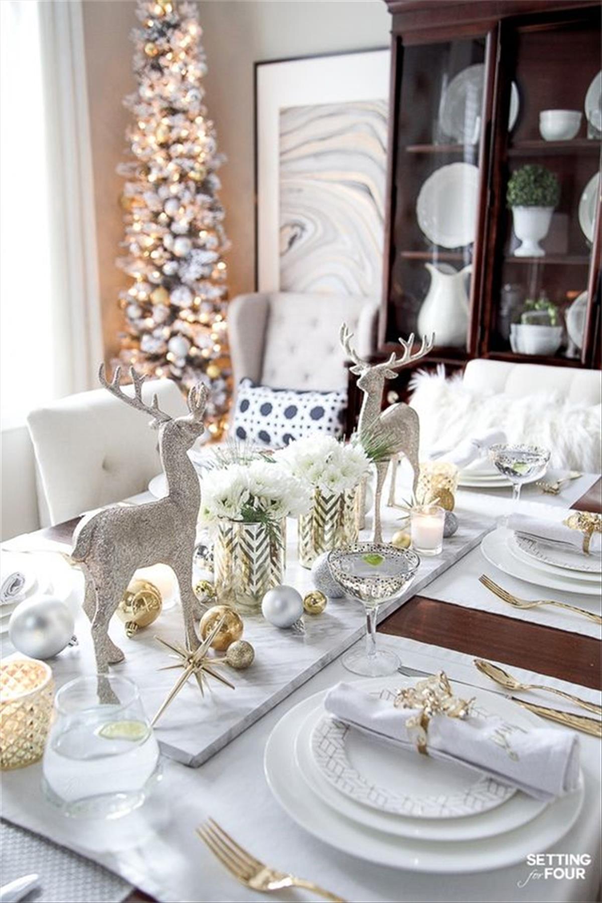 Merry Christmas Table Setting Ideas for Holiday Cheer