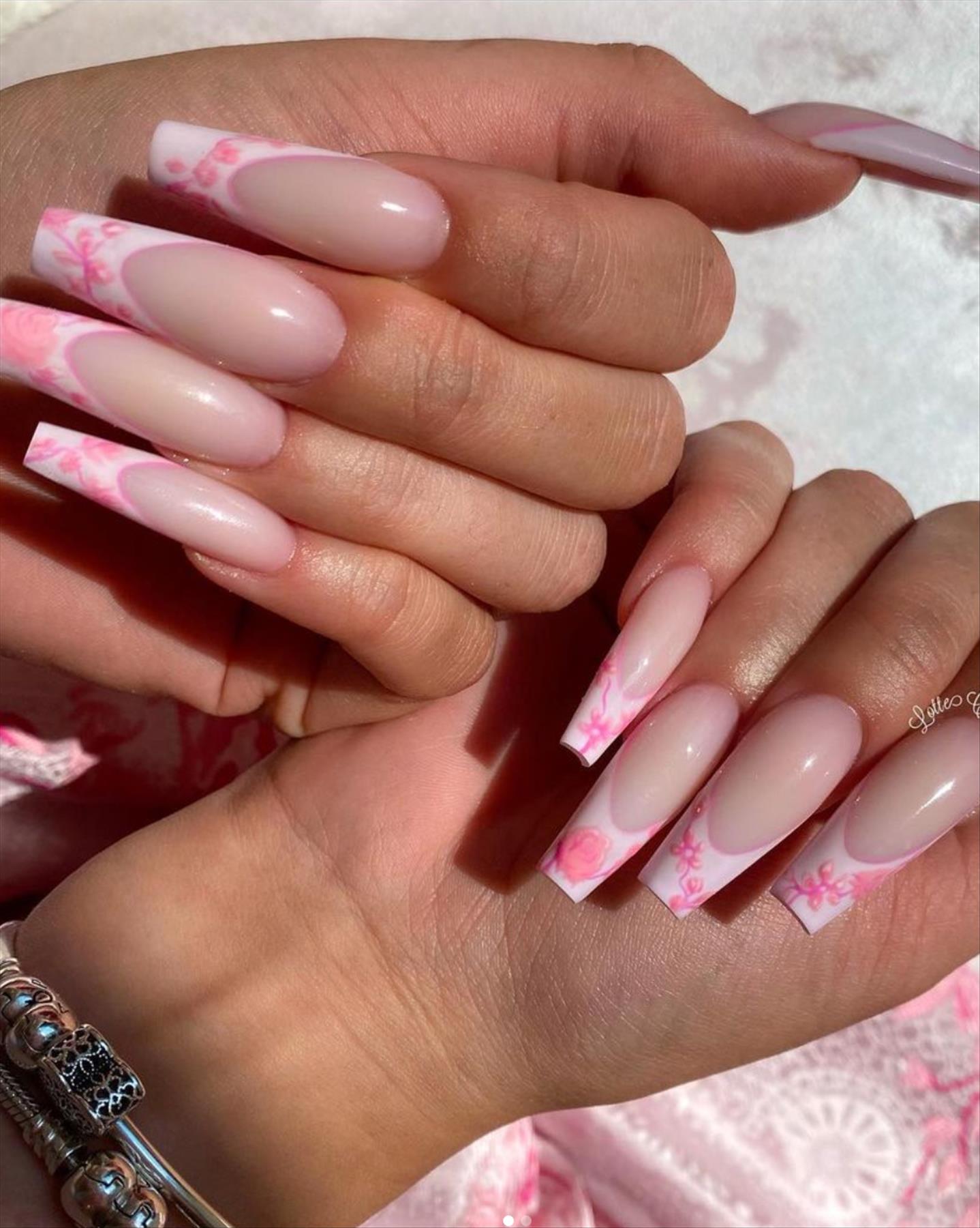 French Pink Tip Nails & Pink Nails For Your Next Manicure