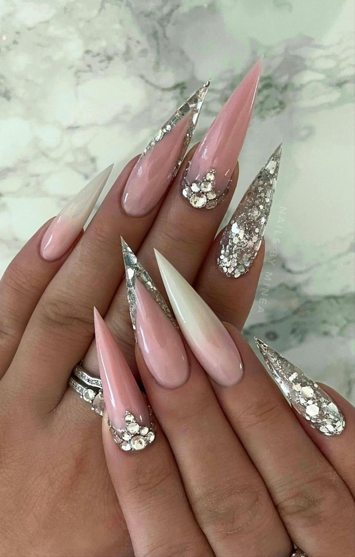 Best glitter ombre nails design ideas that are trending