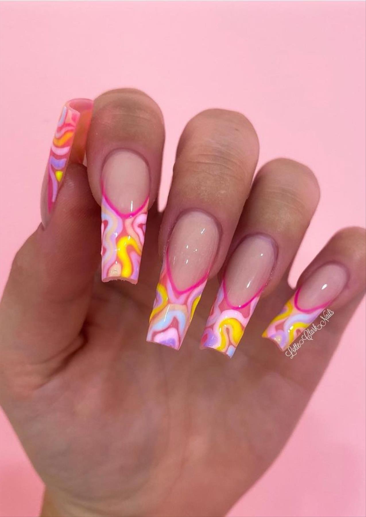 French Pink Tip Nails & Pink Nails For Your Next Manicure