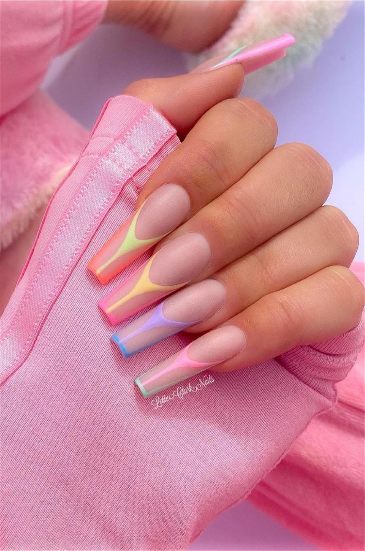 French Pink Tip Nails & Pink Nails For Your Next Manicure