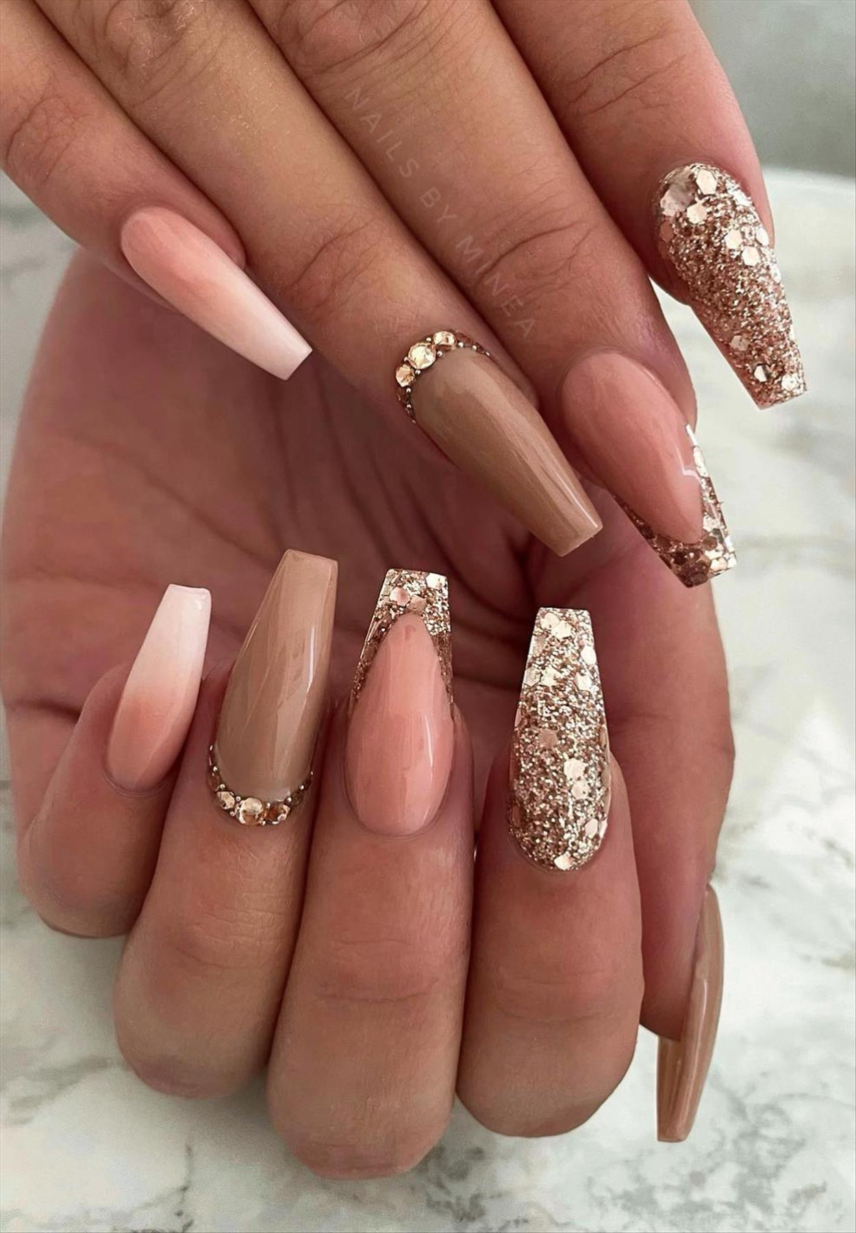 Best glitter ombre nails design ideas that are trending