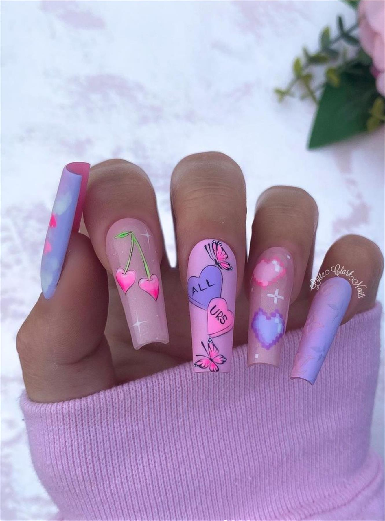 French Pink Tip Nails & Pink Nails For Your Next Manicure