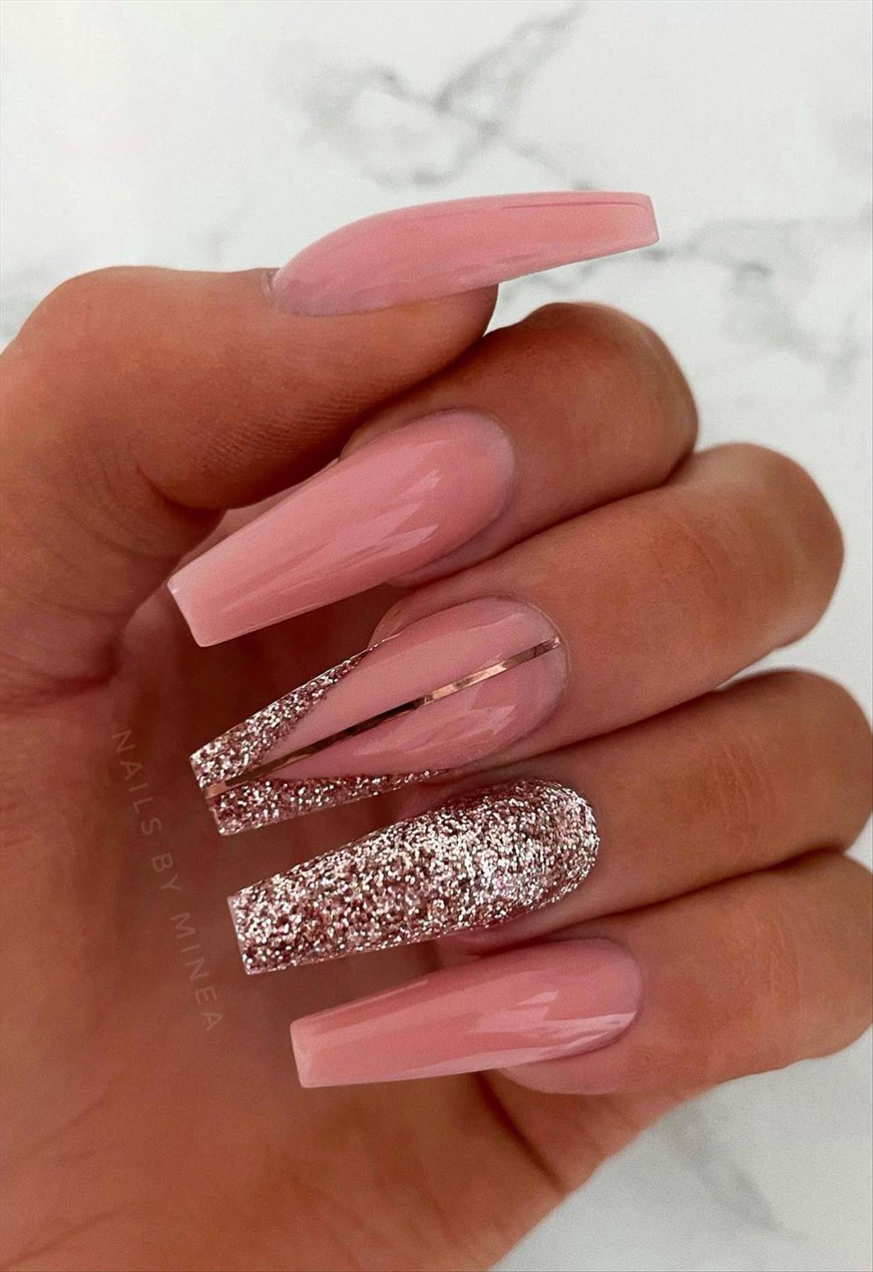 Best glitter ombre nails design ideas that are trending