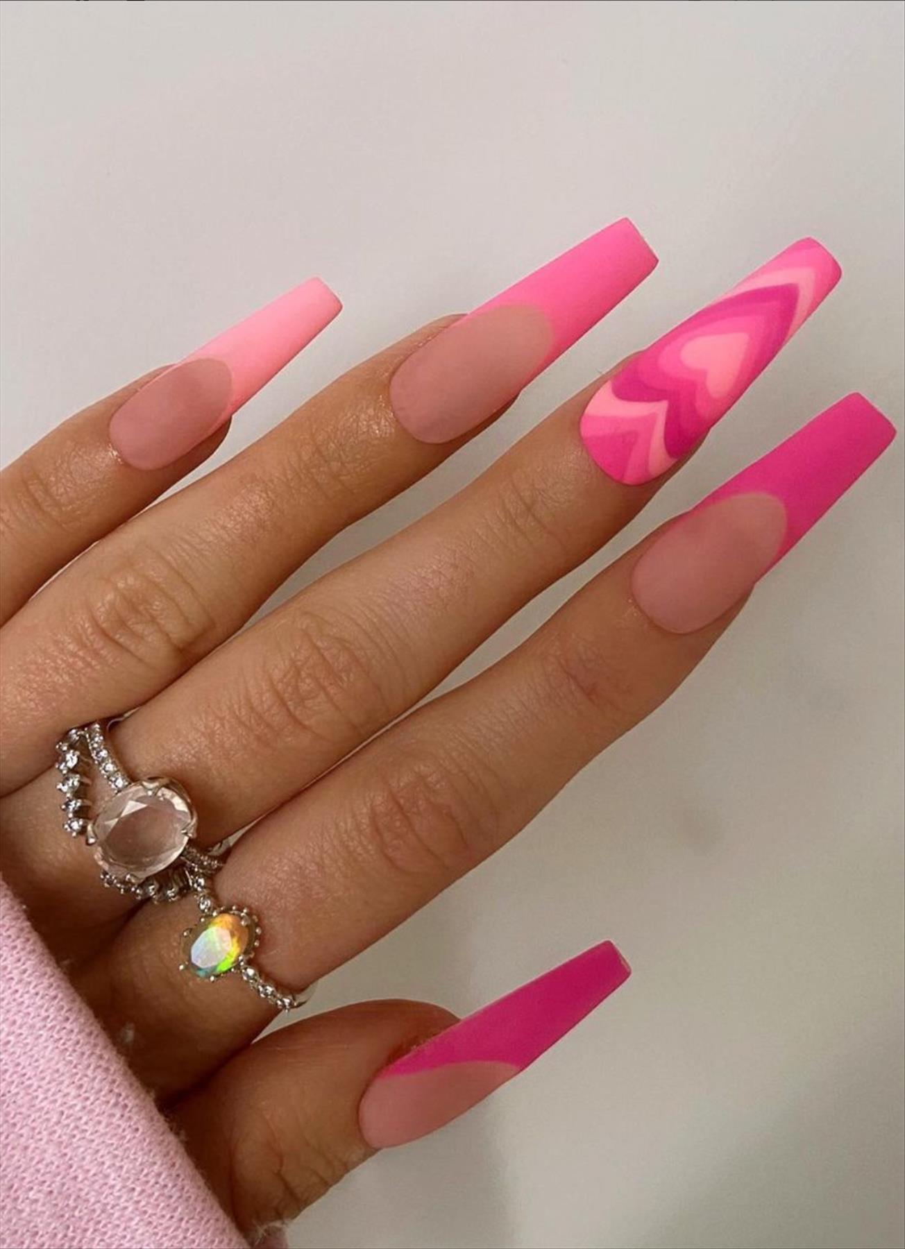 French Pink Tip Nails & Pink Nails For Your Next Manicure