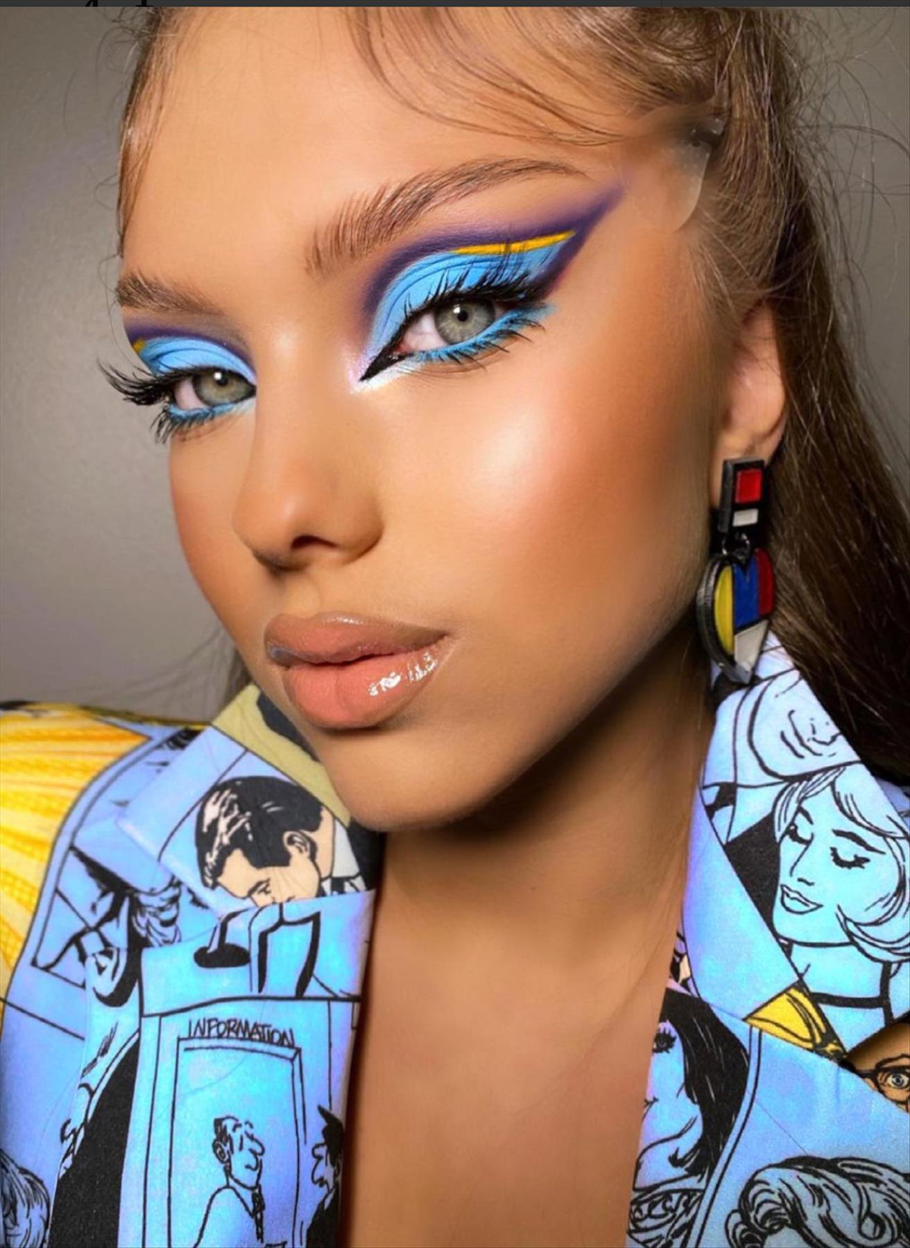  Dreamy Blue Eyeshadow Makeup Looks For Every Eye Color