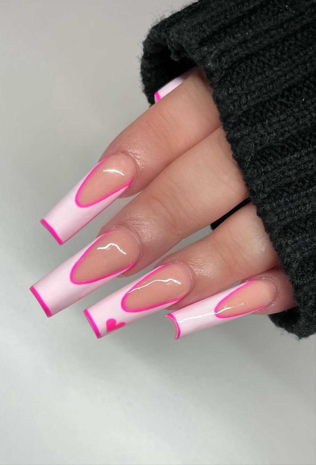 French Pink Tip Nails & Pink Nails For Your Next Manicure