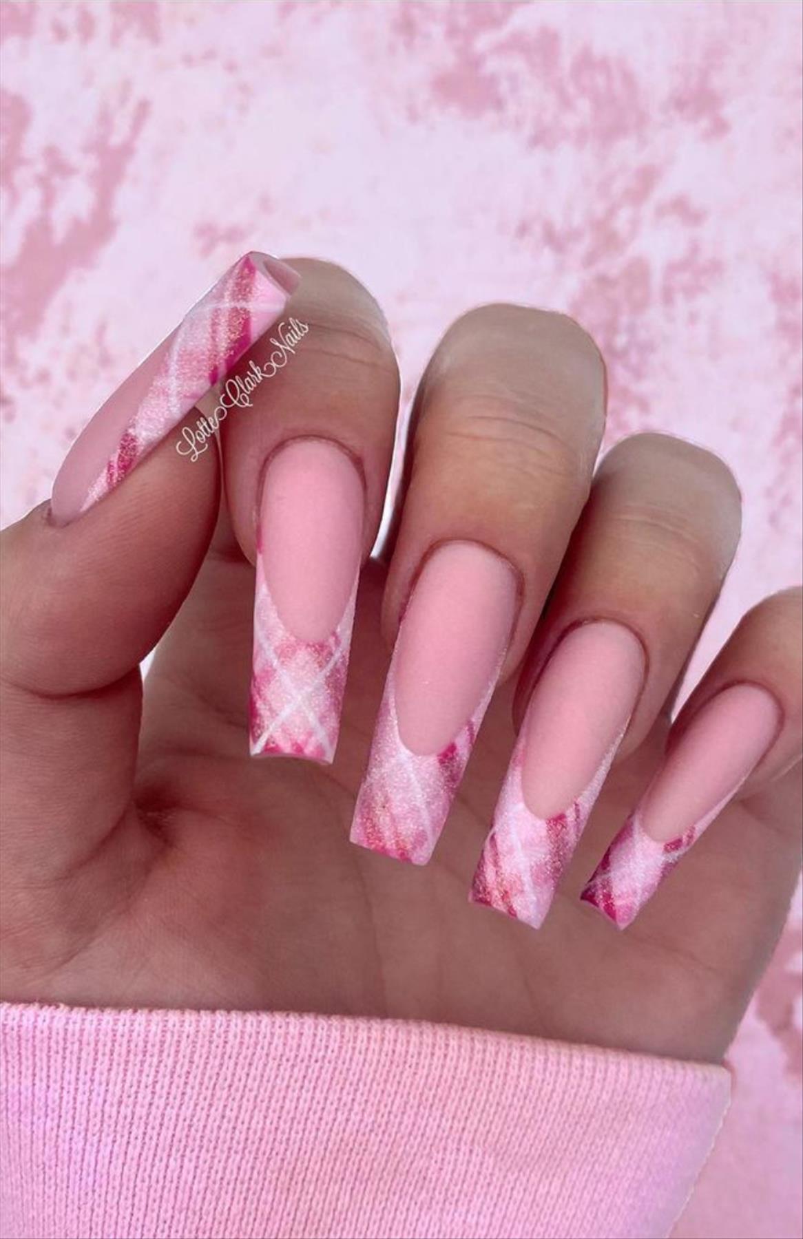 French Pink Tip Nails & Pink Nails For Your Next Manicure