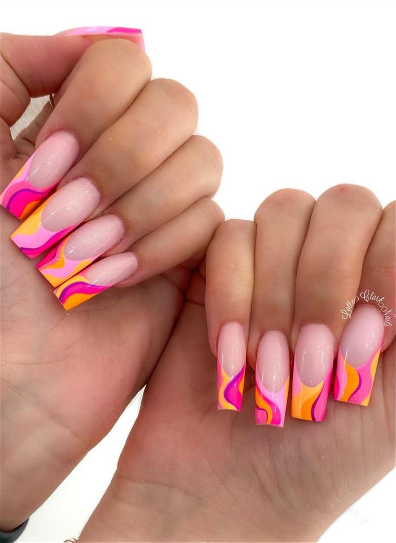 French Pink Tip Nails & Pink Nails For Your Next Manicure