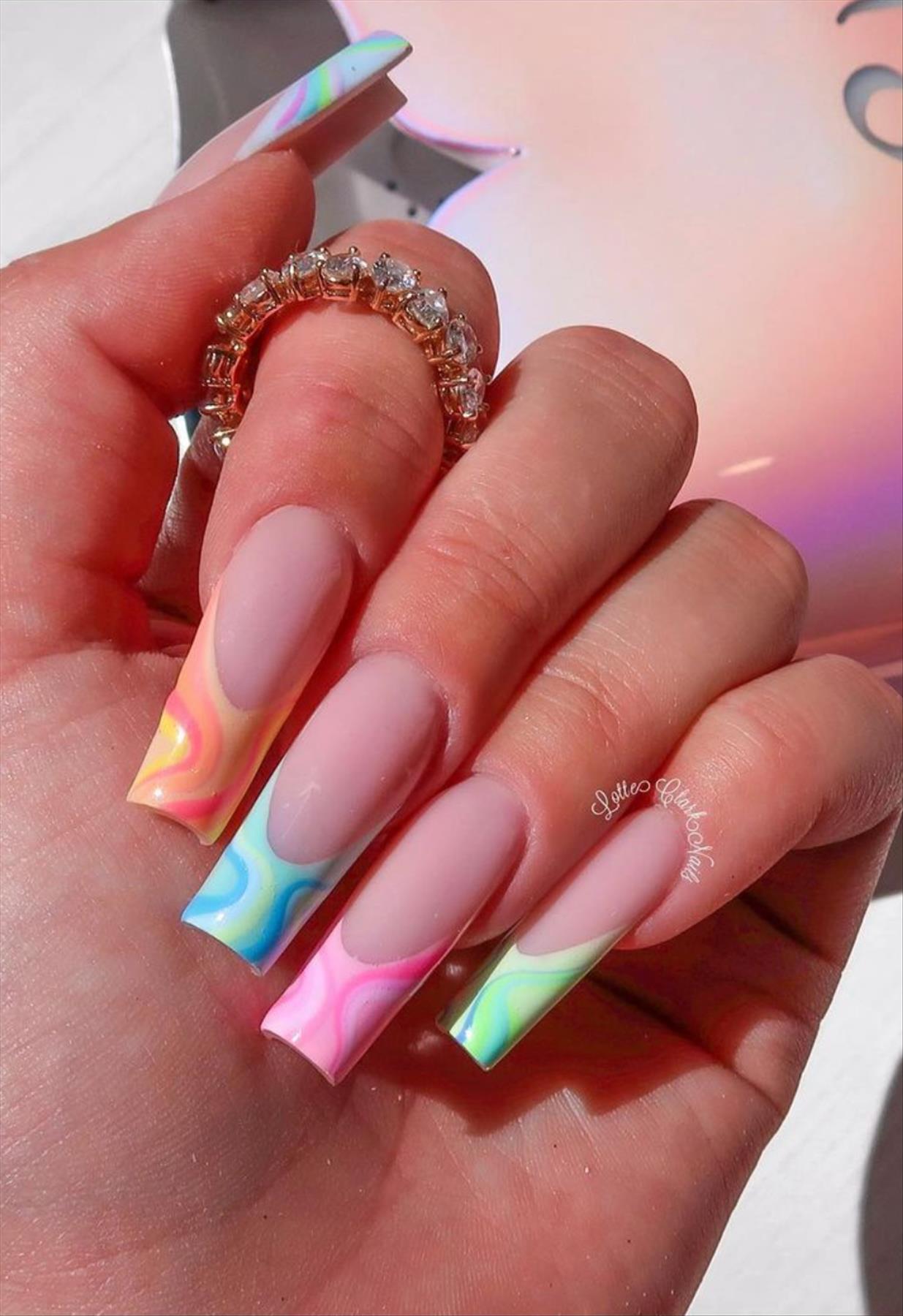 French Pink Tip Nails & Pink Nails For Your Next Manicure