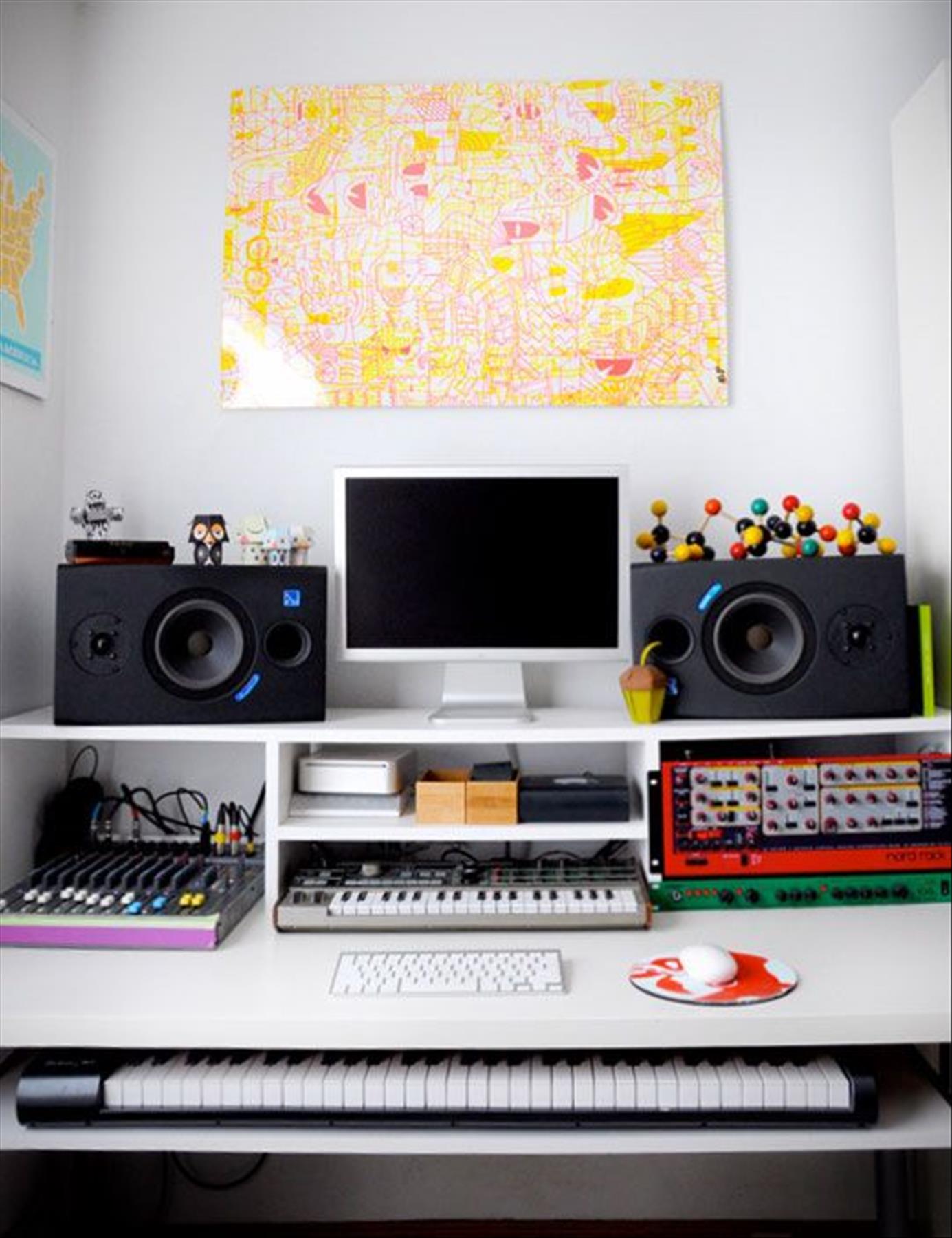 Cool Home Music Studio Decoration Ideas & Inspiration