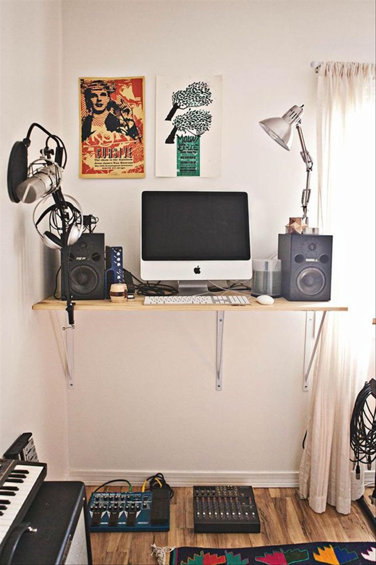 Cool Home Music Studio Decoration Ideas & Inspiration