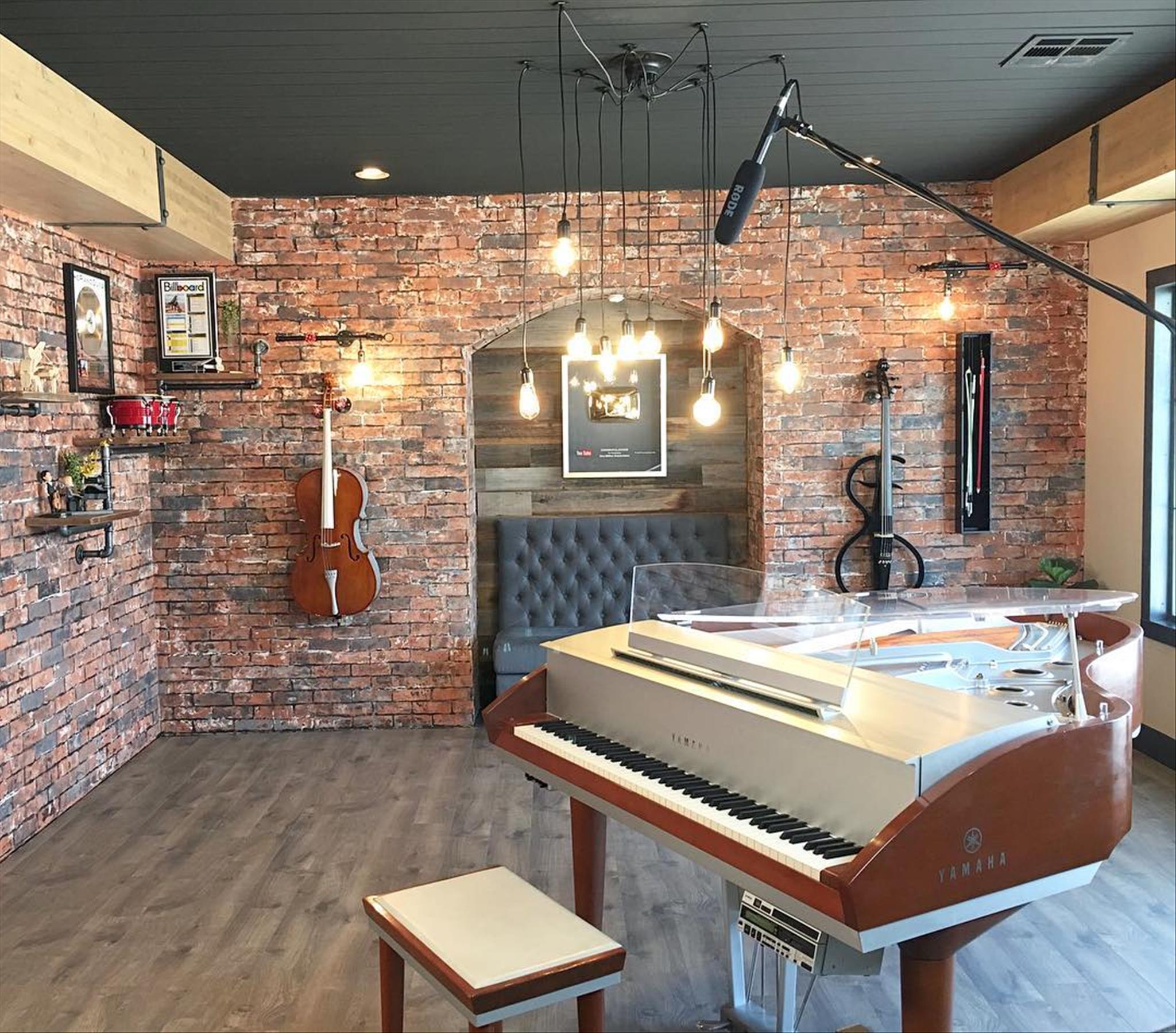 Cool Home Music Studio Decoration Ideas & Inspiration