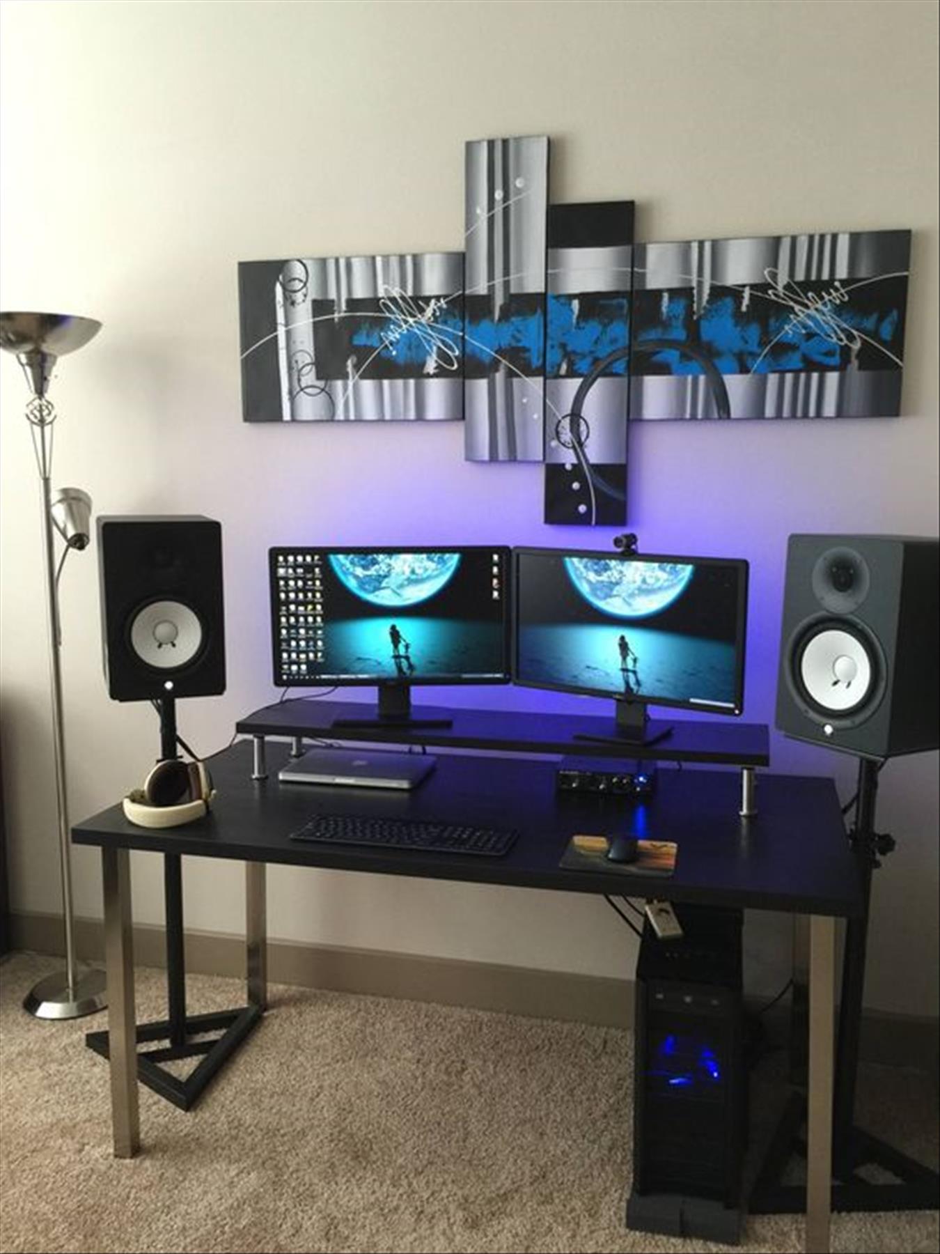 Cool Home Music Studio Decoration Ideas & Inspiration