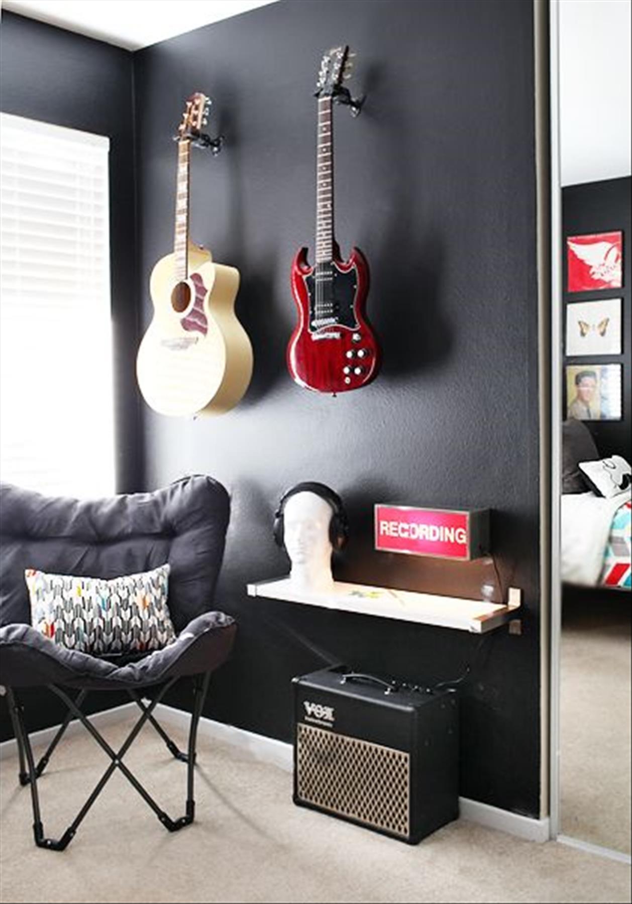 Cool Home Music Studio Decoration Ideas & Inspiration