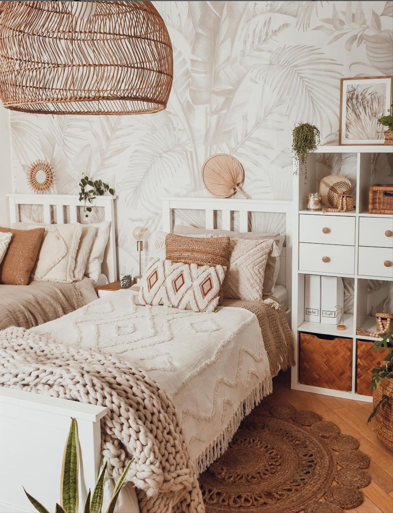 Bohemian Bedroom Decoration Ideas for Cozy sleeping Space