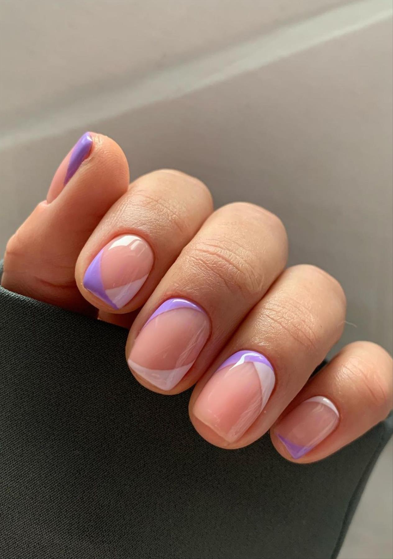  Trendy Summer Nail Designs with Short Square Nails 2022